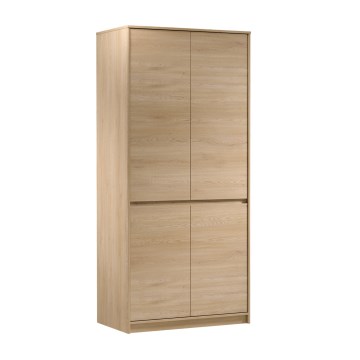 Гардероб MIYABI 90x198x52 см дъб Кремона