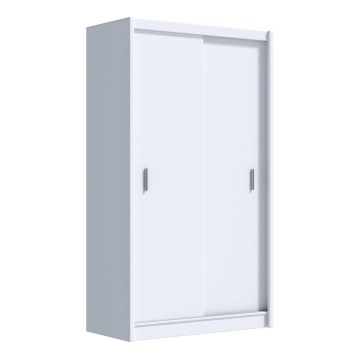 Гардероб с плъзгащи се врати SAPHIRA 150x215 см бял