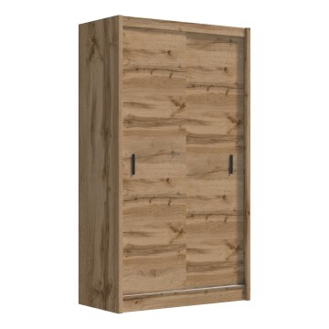 Гардероб с плъзгащи се врати SAPHIRA 150x215 см дъб вотан