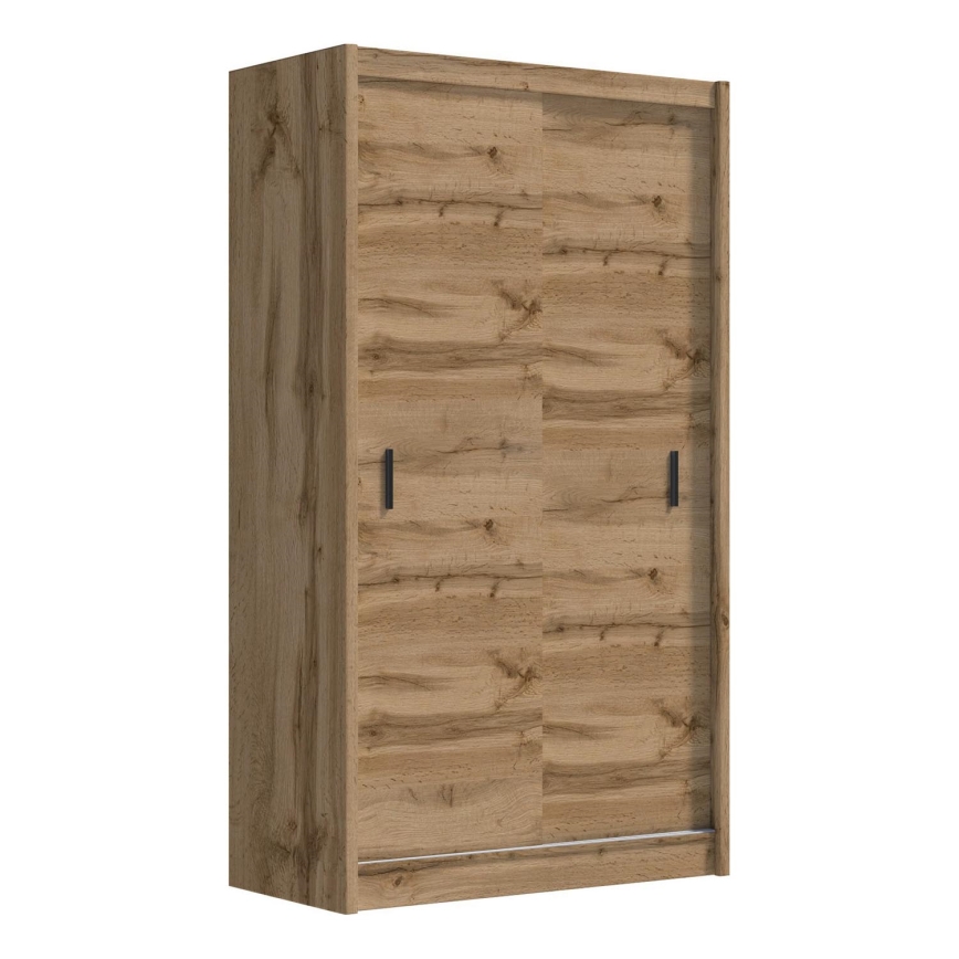 Гардероб с плъзгащи се врати SAPHIRA 150x215 см дъб вотан