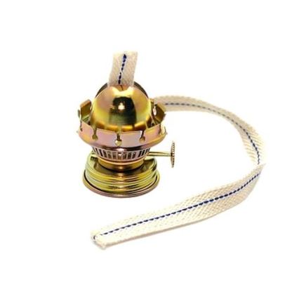 Газова лампа Eliška 20 см зелен