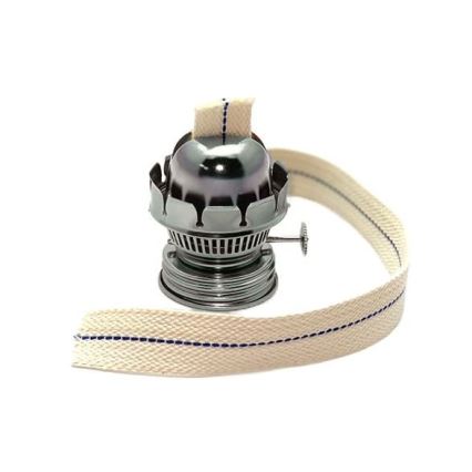 Газова лампа TEREZA 34 см кехлибар квадратчета