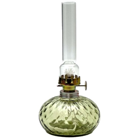 Газова лампа ELIŠKA 20 см горскозелен
