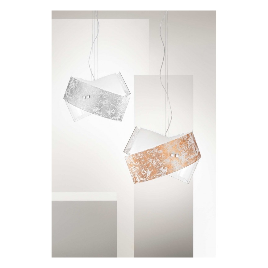 Gea Luce CAMILLA S G oro - Пендел CAMILLA 2xE27/70W/230V златист