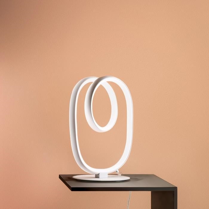 Gea Luce DIVA L TITANIO - LED Димируема настолна лампа DIVA LED/17W/230V сив