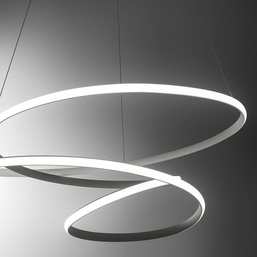 Gea Luce DIVA S/S TITANIO -  LED Димируем пендел DIVA LED/80W/230V сив