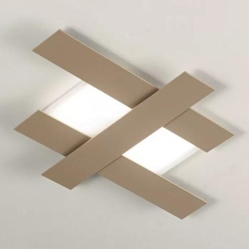 Gea Luce DOHA P P T - LED Плафониера DOHA LED/30W/230V 65,5 см бежов
