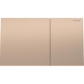 Geberit 115.622.QB.1 - Бутон за промиване Sigma70 25x14,6 см четкан розово-златист