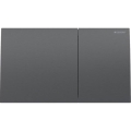 Geberit 115.622.QD.1 - Бутон за смиване Sigma70 25x14,6 см черен хром
