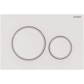 Geberit 115.882.01.1 - Бутон за промиване Sigma20 24,6x16,4 см бял