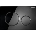 Geberit 115.882.DW.1 - Бутон за промиване Sigma20 24,6x16,4 cm черен