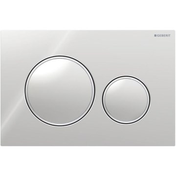 Geberit 115.882.KH.1 - Бутон за промиване Sigma20 24,6x16,4 cm матов хром