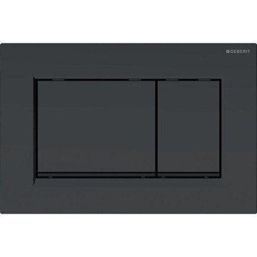 Geberit 115.883.16.1 - Спускателен бутон Sigma30 24,6x16,4 cm матово черно