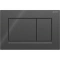 Geberit 115.883.DW.1 - Бутон за смиване Sigma30 24,6x16,4 см черен