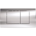 Geberit 115.899.KH.1 - Бутон за смиване Twinline30 34 x 18,5 см гланцов хром/матов хром