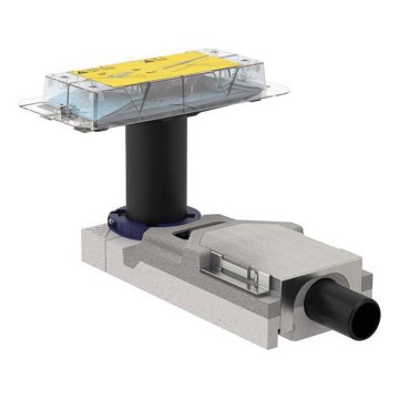 Geberit 154.152.00.1 - Комплект за груб монтаж за душови канали CleanLine 65-90 mm