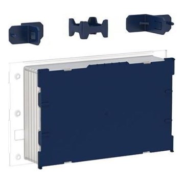 Geberit 243.168.00.1 - Комплект за монтаж на бутон Sigma60 за казанче Sigma 12 cm