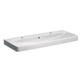 Geberit 500.253.01.1 - Висящ двоен умивалник Smyle Square 120x48 cm керамика/бяла