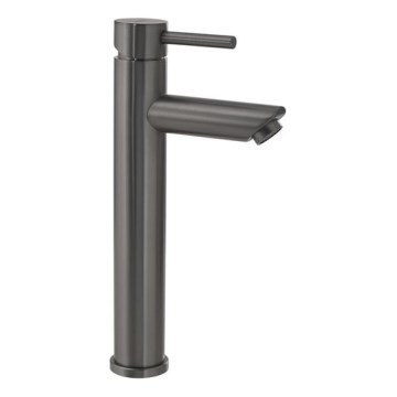 Gedy - Смесител за умивалник ALTO 28,5 cm металик сив