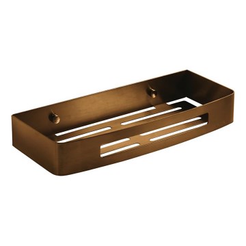 Gedy - стенна етажерка за душ SMART 30x12,8 cm бронзова