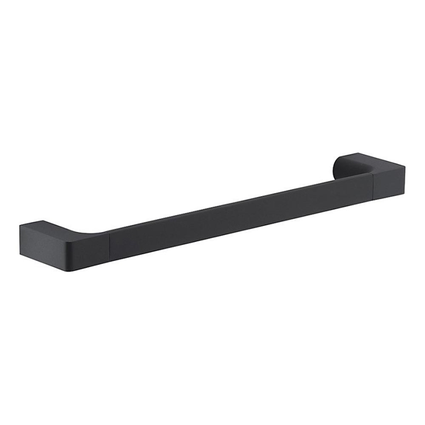 Gedy - Стенна закачалка за кърпи PIRENEI 6,6x35 см матов черен