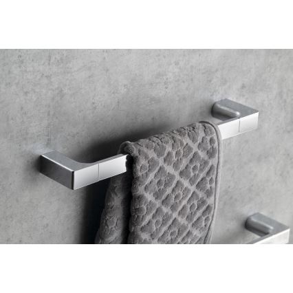 Gedy - Стенна закачалка за кърпи PIRENEI 6,6x45 см лъскав хром