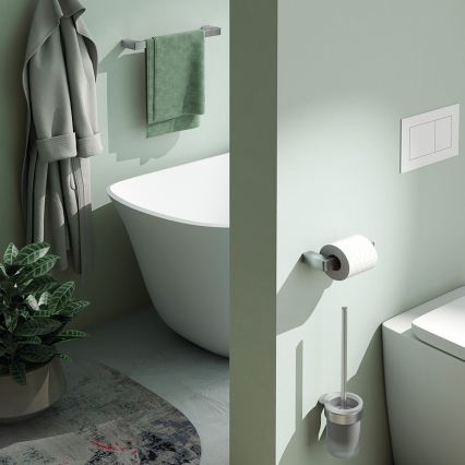 Gedy - Стенна закачалка за кърпи PIRENEI 6,6x60 cm лъскав хром