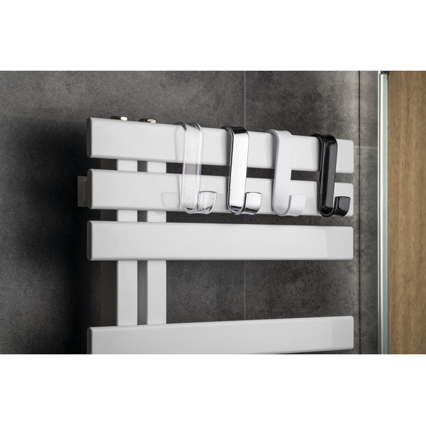 Gedy - Кука за радиатор черен/термопласт