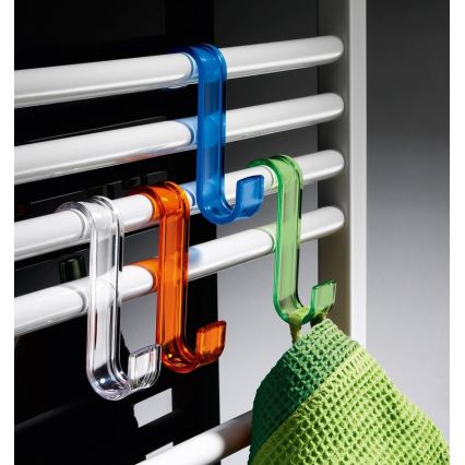 Gedy - Кука за радиатор прозрачен/термопласт