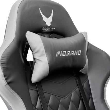 Геймърски стол FIORANO черен/сив
