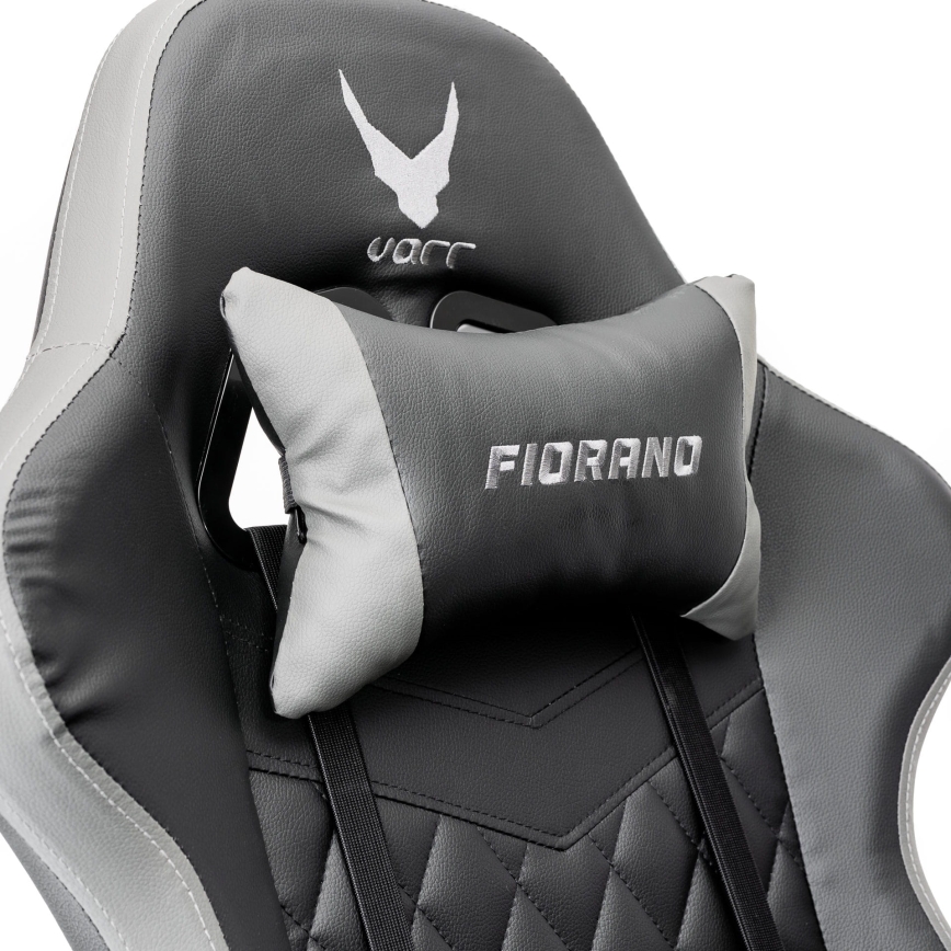 Геймърски стол FIORANO черен/сив
