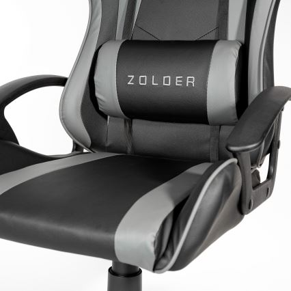 Геймърски стол FIORANO черен/сив