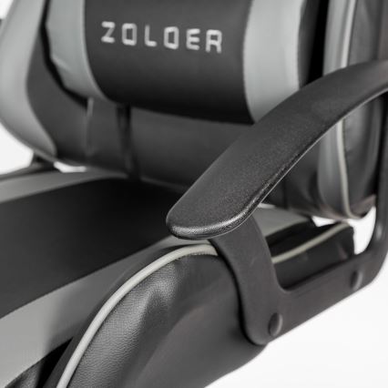 Геймърски стол FIORANO черен/сив