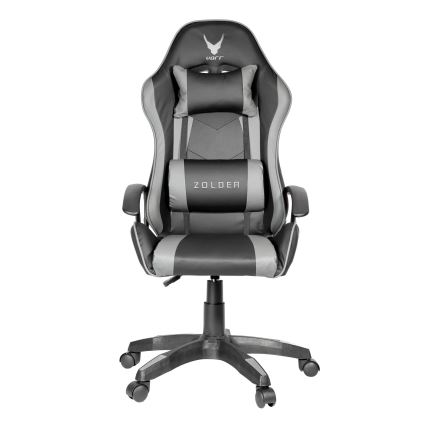 Геймърски стол VARR Zolder черен/сив