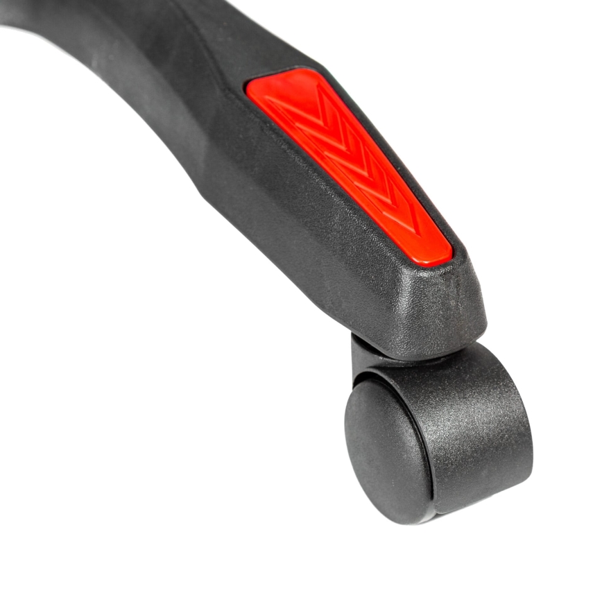 Геймърски стол VARR Zolder черен/червен