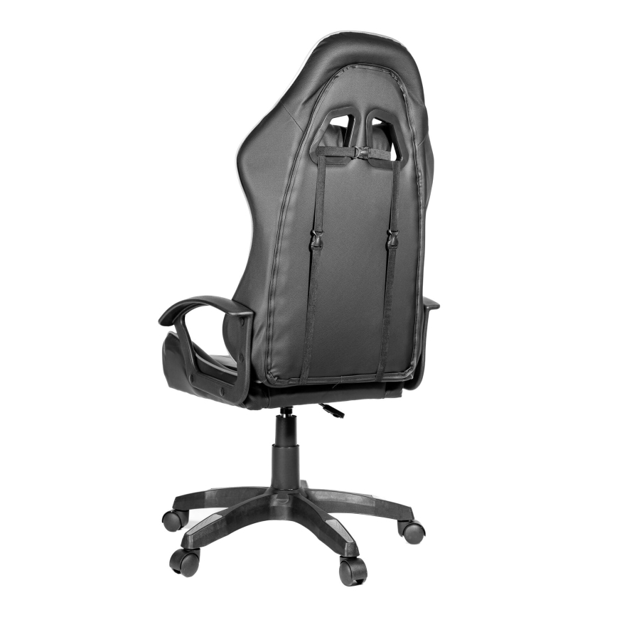 Геймърски стол VARR Zolder черен/сив