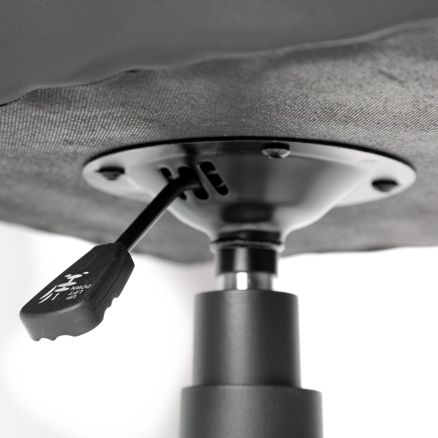 Геймърски стол VARR Zolder черен/сив