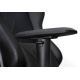 Геймърски стол VARR Lux с LED RGB подсветка + дистанционно черен