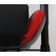 Геймърски стол VARR Silverstone черен/червен
