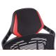 Геймърски стол VARR Spider черен/червен
