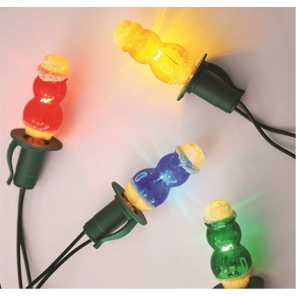 Светлинна верига FIGURINE 12xE10/10,7m, Произведено в Чехия