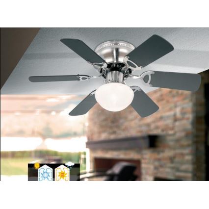Globo - Вентилатор за таван 1xE27/60W/230V