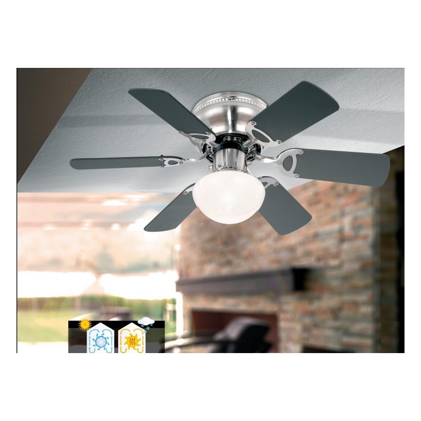 Globo - Вентилатор за таван 1xE27/60W/230V