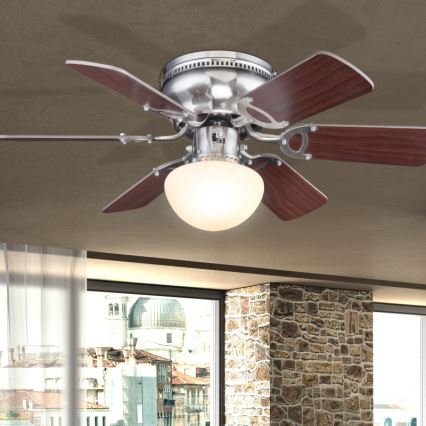 Globo - Вентилатор за таван 1xE27/60W/230V