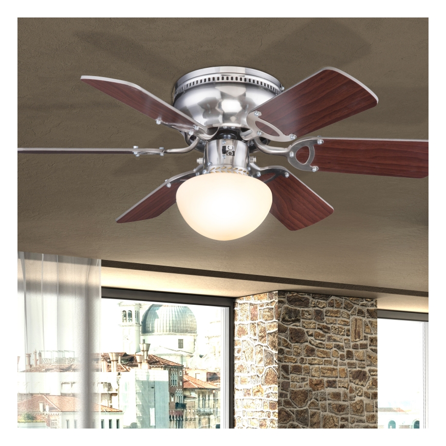 Globo - Вентилатор за таван 1xE27/60W/230V