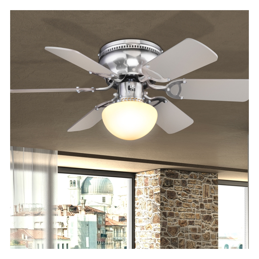 Globo - Вентилатор за таван 1xE27/60W/230V