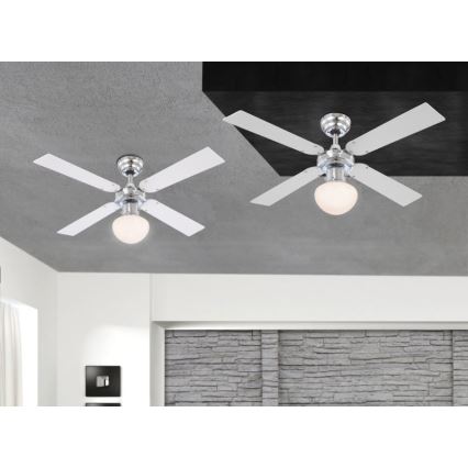 Globo - Вентилатор за таван 1xE27/60W/230V