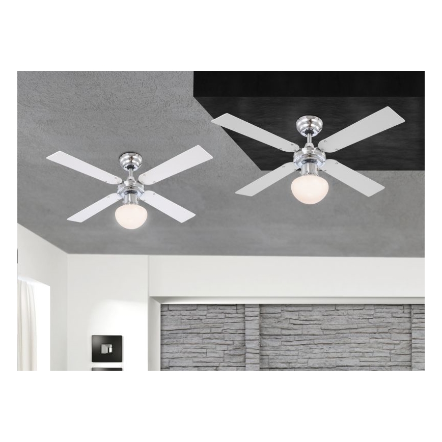 Globo - Вентилатор за таван 1xE27/60W/230V