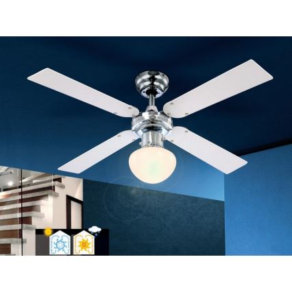 Globo - Вентилатор за таван 1xE27/60W/230V