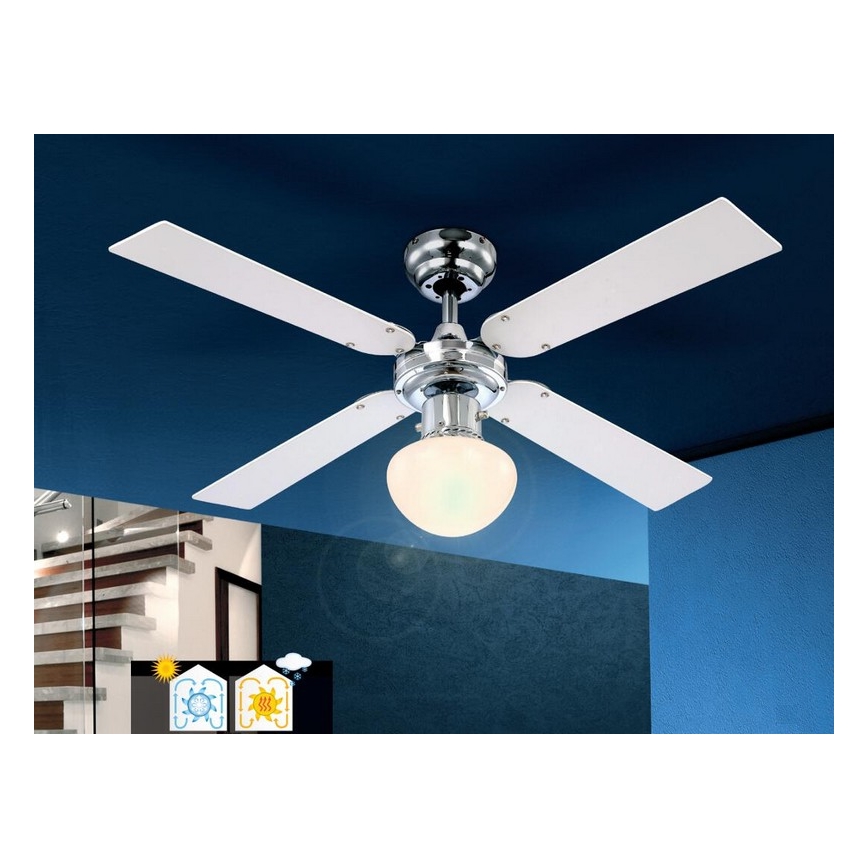 Globo - Вентилатор за таван 1xE27/60W/230V